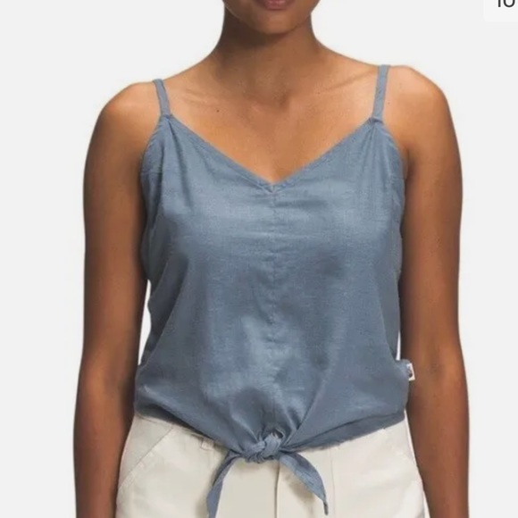 NWT THE NORTH FACE hillrose hemp tank in flint stone grey size XL - Picture 3 of 13